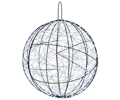 Kalėdų finialo šviesa 950 LED Šalta balta Skersmuo 60 x 63 cm