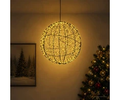 Kalėdų finialo šviesa 950 LED Šilta balta Skersmuo 60 x 63 cm