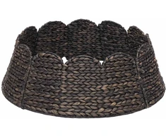 Kalėdų Medžio Apykaklė Apvali Juoda Skersmuo 90 x 28 cm