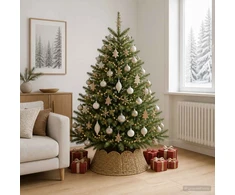 Kalėdų Medžio Apykaklė Apvali Natūrali Ø 75 x 25 cm Jūrų žolė