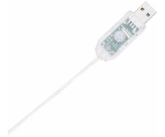 Kalėdų puošmena Candy Cane 50 LED šiltai balta
