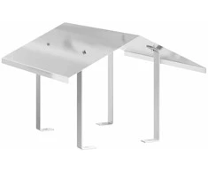 Kaminų gaubtas Sidabro 50 x 60 x 37 cm Nerūdijantis Plienas