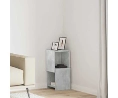 Kampinė spintelė Betono pilka 25,5x25x55cm Apdirbta mediena