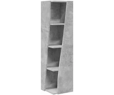 Kampinė spintelė Betono pilka 27,5x27x102cm Apdirbta mediena