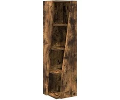 Kampinė spintelė Rūkyta ąžuolas 27,5x27x102cm Apdirbta mediena