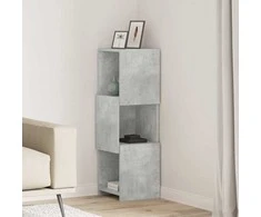 Kampinė spintelė Betono pilka 30,5x30x95cm Apdirbta mediena