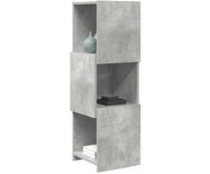 Kampinė spintelė Betono pilka 30,5x30x95cm Apdirbta mediena