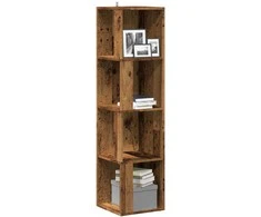 kampinė spintelė Old Wood 33x33x132 cm Engineered Wood