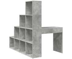 Kampinis rašomasis stalas Betono pilka 101,5 x 149,5 x 149,5 cm