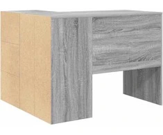 Kampinis rašomasis stalas Pilkas Sonoma 102 x 88 x 75 cm