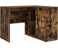 Kampinis rašomasis stalas Rūkyta ąžuolas 102 x 88 x 75 cm