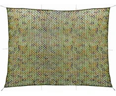 Kamufliažinis tinklas su laikymo krepšiu, žalios spalvos, 2x4m