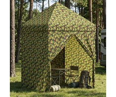 Kanopė su 4 šoninėmis sienelėmis 2 x 2 m Armijos kamufliažas