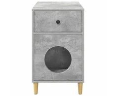 Katės namelis Betoninė 72 x 42.5 x 70 cm Apdirbta mediena