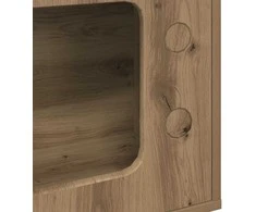 Katės namelis Artisano ąžuolo 51 x 30 x 52 cm Apdirbta mediena