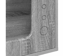 Katės namelis Pilkas Sonoma 51 x 30 x 42,5 cm Apdirbta mediena