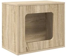 Katės namelis Sonoma 51 x 30 x 42,5 cm Apdirbta mediena