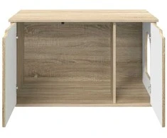 Katės namelis Sonoma 85 x 55 x 50,5 cm Apdirbta mediena