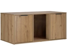 Katės narvo baldai Artisano ąžuolo 100 x 49 x 45 cm