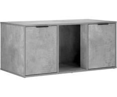 Katės narvo baldai Betono pilka 100 x 49 x 45 cm
