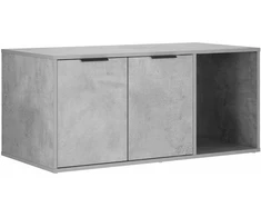 Katės narvo baldai Betono pilka 100 x 49 x 45 cm