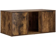 Katės narvo baldai Dūminio ąžuolo 100 x 49 x 45 cm