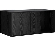 Katės narvo baldai Juodojo ąžuolo 100 x 49 x 45 cm
