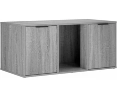 Katės narvo baldai Pilka Sonoma 100 x 49 x 45 cm