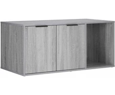 Katės narvo baldai Pilka Sonoma 100 x 49 x 45 cm
