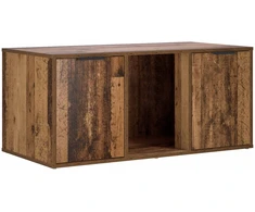 Katės narvo baldai Sendintos medienos 100 x 49 x 45 cm