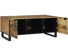 Kavos staliukas Natūrali 100 x 54 x 40 cm Apdirbta mediena