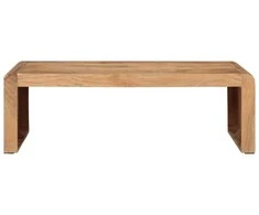 Kavos staliukas, 110x55x35cm, akacijos medienos masyvas