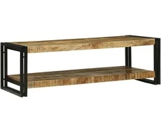 Kavos staliukas Ruda 120 x 50 x 38 cm Kietas mango medis