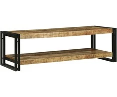 Kavos staliukas Ruda 120 x 50 x 38 cm Kietas mango medis