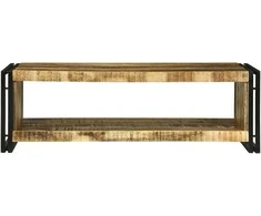 Kavos staliukas Ruda 120 x 50 x 38 cm Kietas mango medis