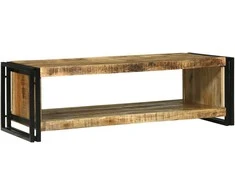 Kavos staliukas Ruda 120 x 50 x 38 cm Kietas mango medis