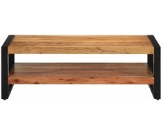 Kavos staliukas, 120x55x40cm, akacijos medienos masyvas