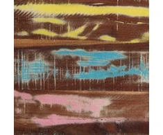 Kavos staliukas 40 x 40 x 38 cm Kietas atkurtas medis