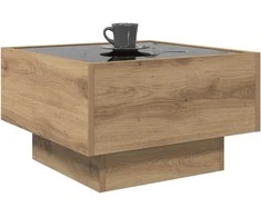 Kavos staliukas artisano ąžuolo 50 x 50 x 30 cm