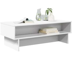 Kavos staliukas Balta 100 x 46 x 35 cm Apdirbta mediena