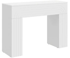 Kavos staliukas Balta 102 x 35 x 75 cm Apdirbta mediena