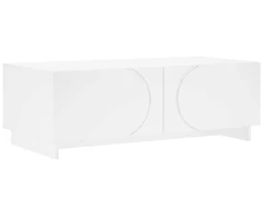 Kavos staliukas Balta 102 x 50,5 x 35 cm Apdirbta mediena