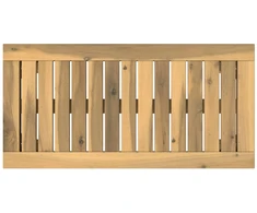 Kavos staliukas Balta 60,5 x 30 x 36 cm Kietos akacijos mediena