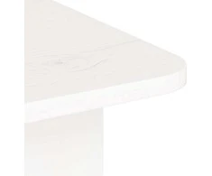 Kavos staliukas Balta 80 x 39,5 x 33,5 cm Pušies masyvas