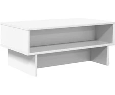 Kavos staliukas Balta 80 x 46 x 35 cm Apdirbta mediena