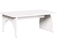 Kavos staliukas Balta 80 x 50 x 31 cm Pušies masyvas