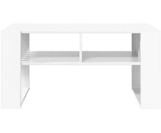 Kavos staliukas Balta 92 x 49,5 x 45 cm Apdirbta mediena