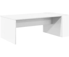 Kavos staliukas Balta 95 x 50 x 34 cm Apdirbta mediena