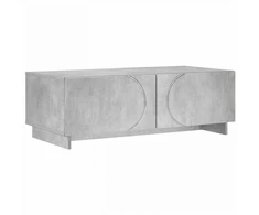 Kavos staliukas Betono pilka 102 x 50,5 x 35 cm