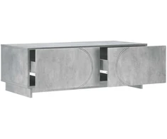 Kavos staliukas Betono pilka 102 x 50,5 x 35 cm